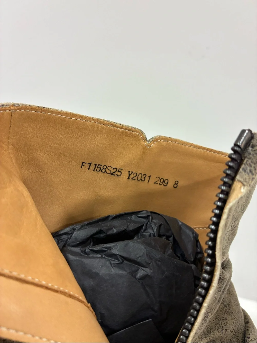 John Varvatos Collection Morrison Sharpei Boot Size EU 41 USA 8